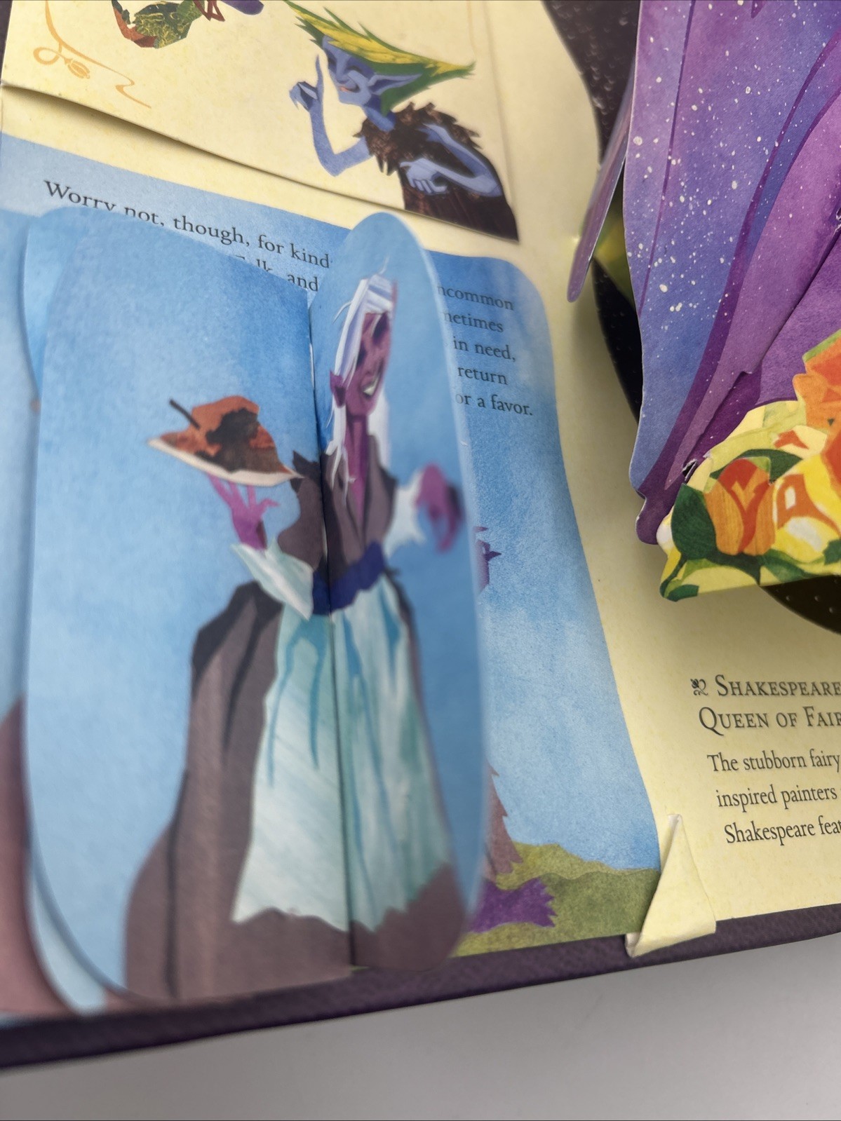 Fairies and Magical Creatures by Reinhart & Sabuda, Hardcover, Pop-Up, 2008