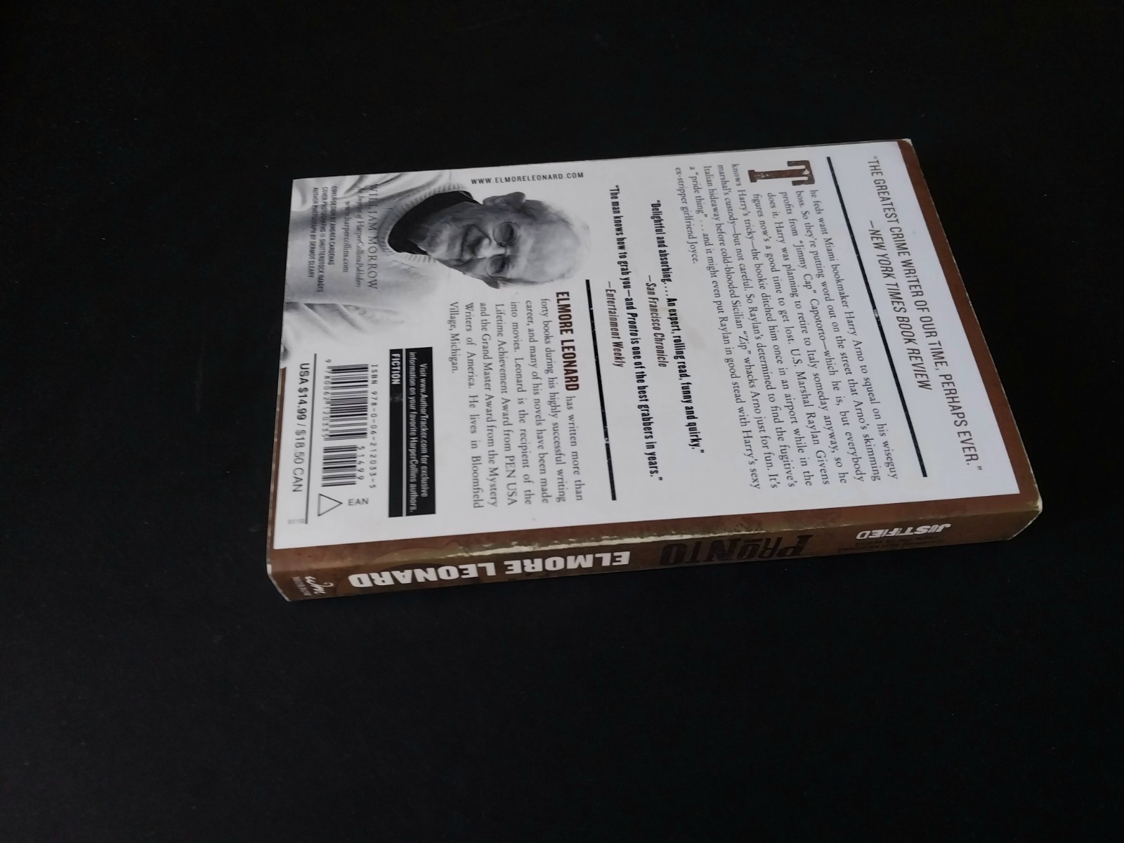 Elmore Leonard – Pronto – William Morrow 8th Printing