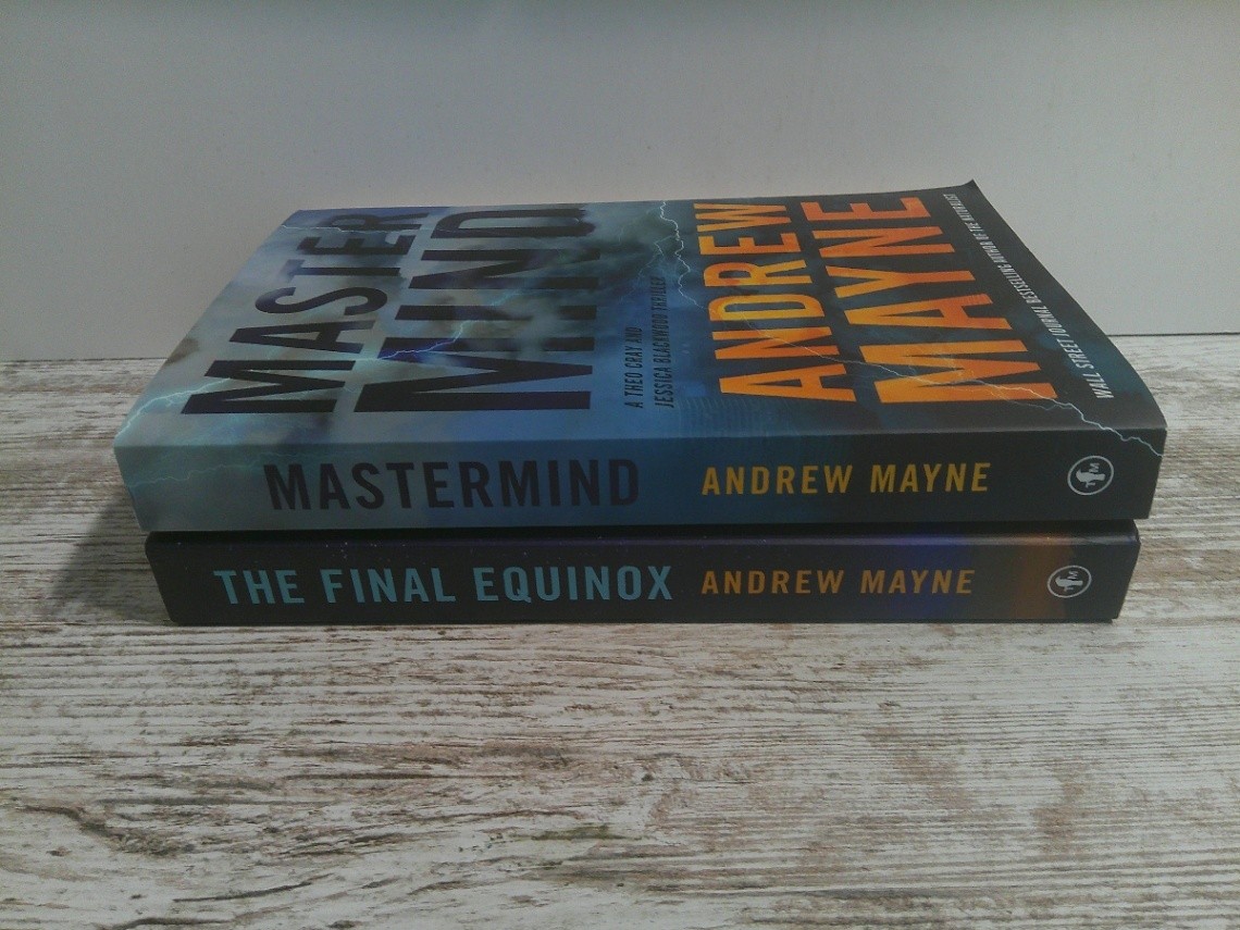 Lot of Andrew Mayne Thriller Paperbacks Theo Cray Jessica Blackwood Series