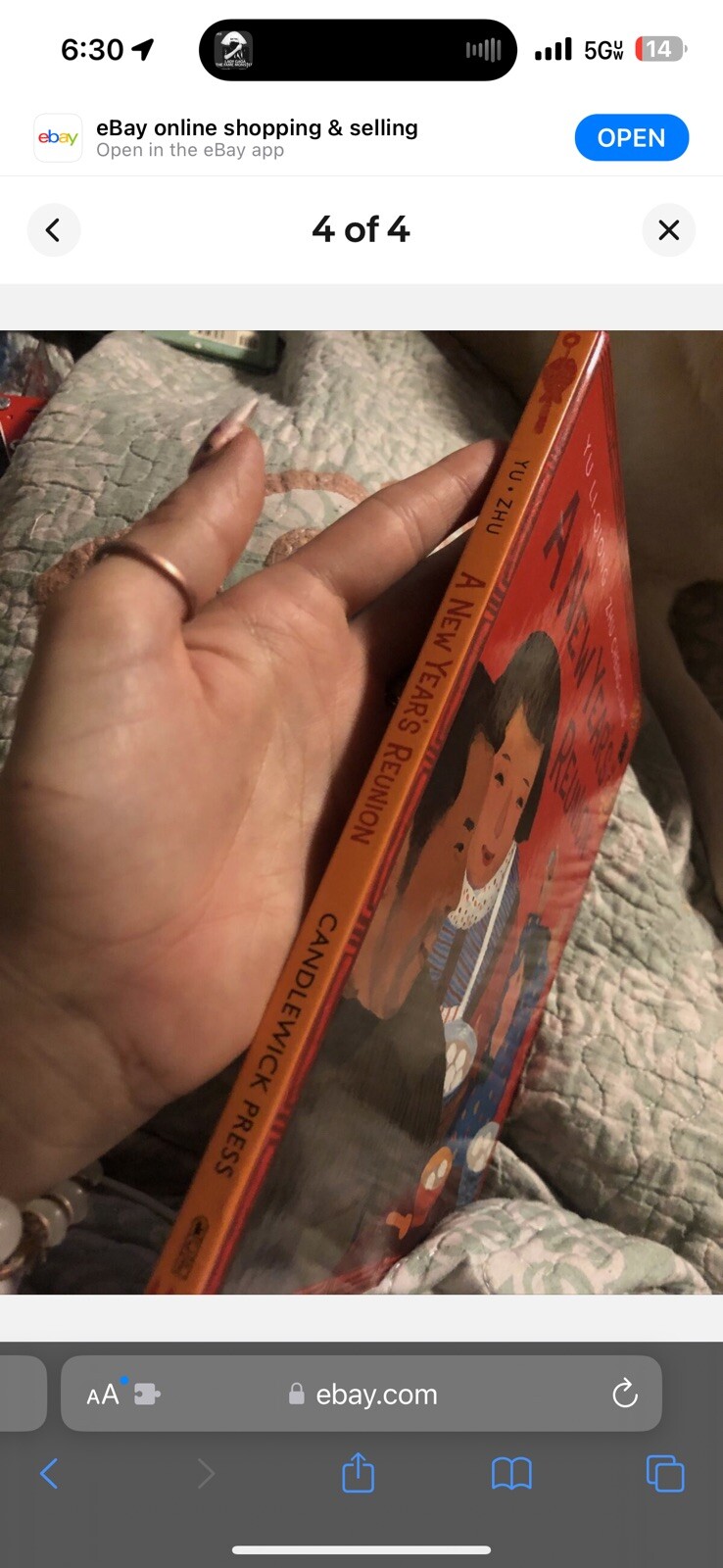 A New Year’s Reunion: A Chinese Story HARDCOVER RARE
