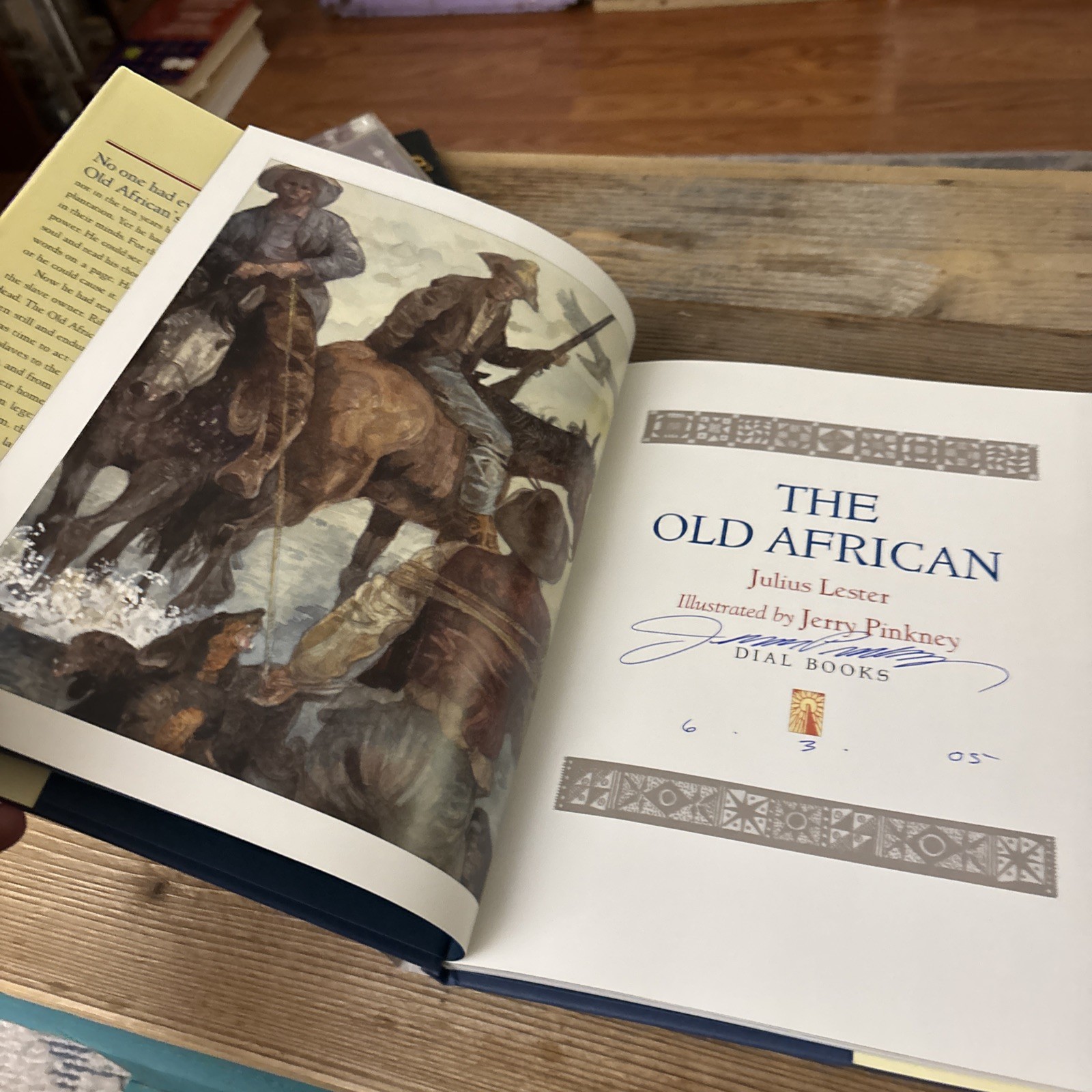 The Old African – Hardcover By Julius Lester, Jerry Pinkney, Signed HC/DJ