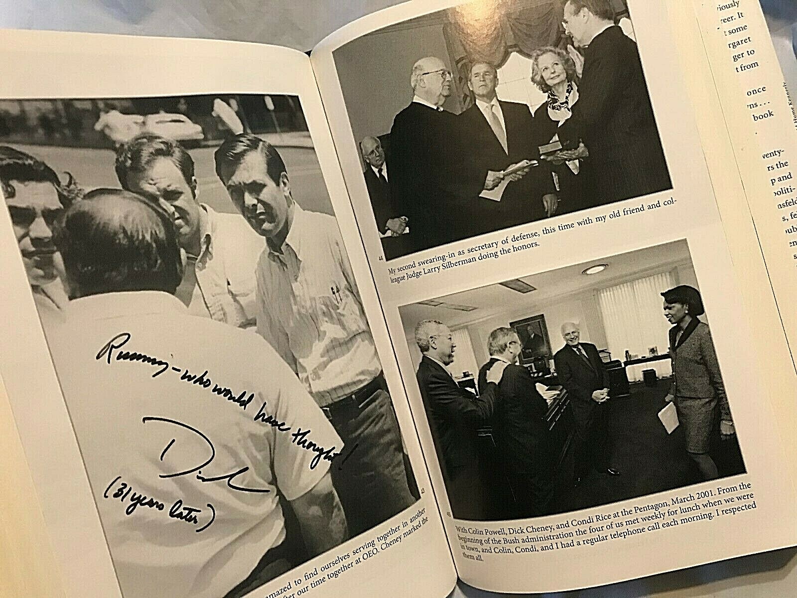 Donald Rumsfeld KNOWN AND UNKNOWN A Memoir 2011 First Edition 1st Printing