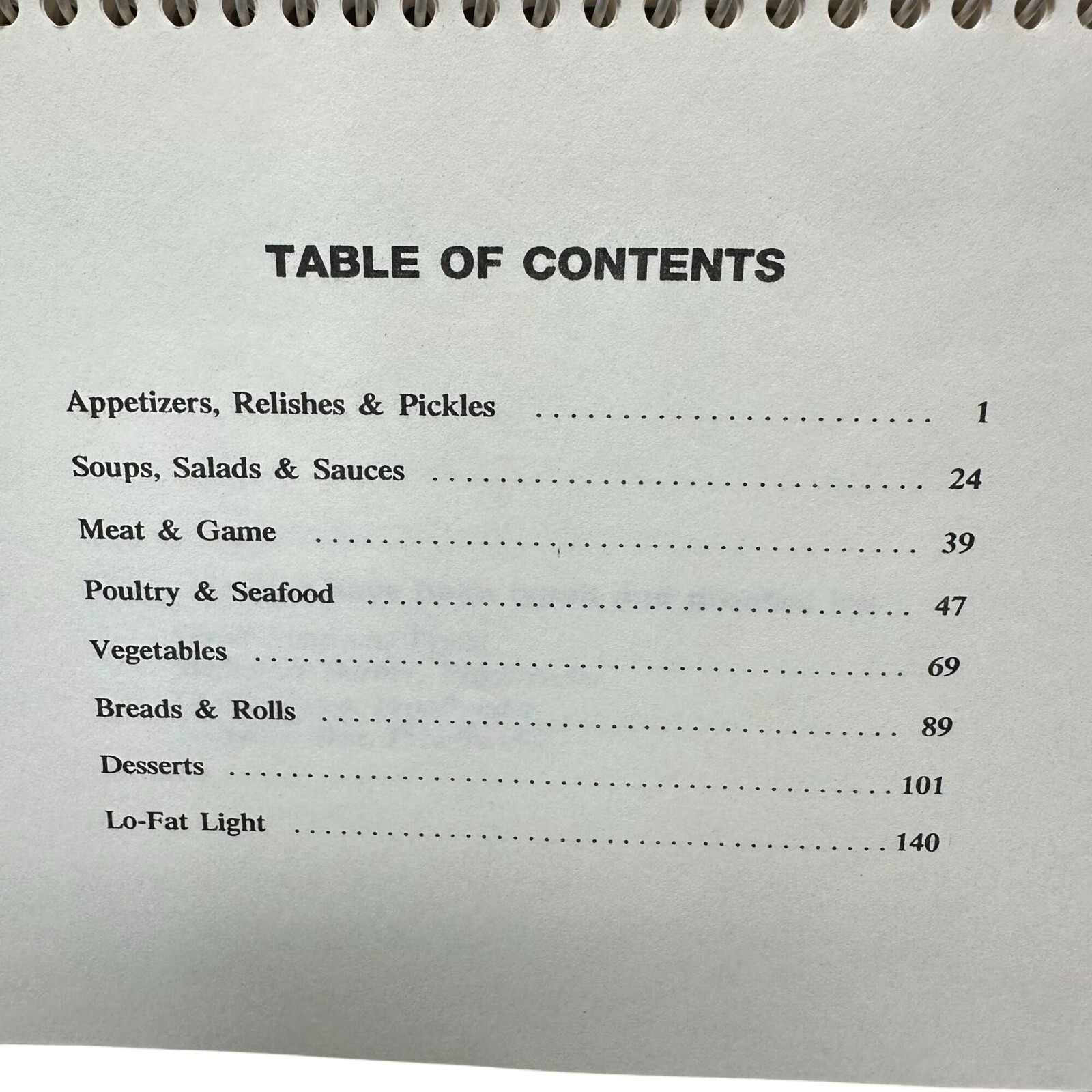 Vintage Cherished Recipes Cookbook Flora United Methodist Church Spiral Wire MS