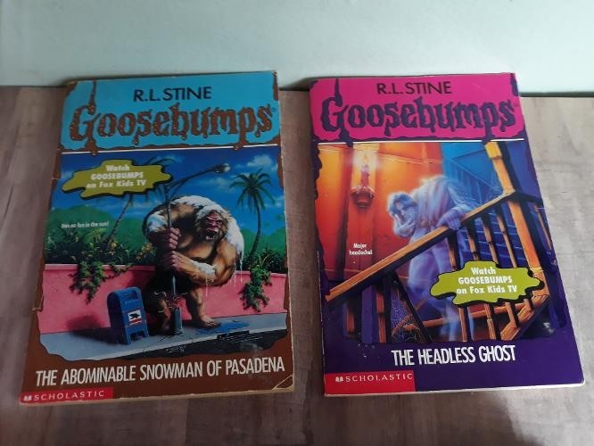 Lot of 8 Goosebumps R.L. Stine Paperback Books Book #s & Titles in Photos