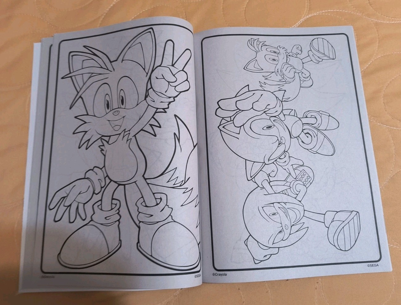 Sonic The Hedgehog Jumbo Coloring & Activity Book with Tear/Share Pages 🆕🆓ship