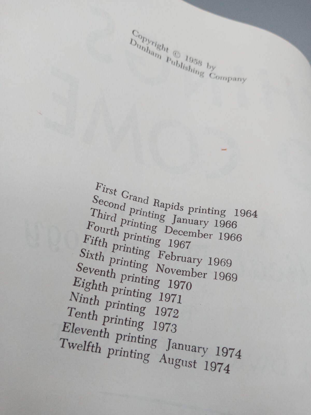 Things to Come : A Study in Biblical Eschatology by J. Dwight Pentecost HC