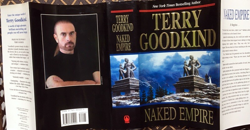Naked Empire by Terry Goodkind, HC, Dj . 1st 1st, BRAND NEW Sword of Truth.