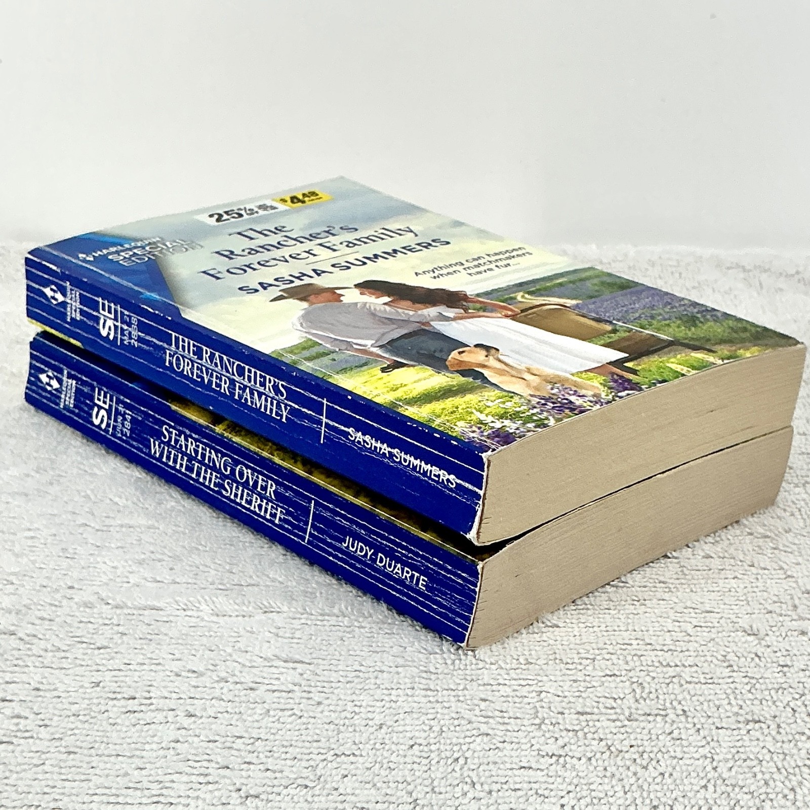 Harlequin Special Edition – The Rancher’s Forever Family & Starting Over – Lot