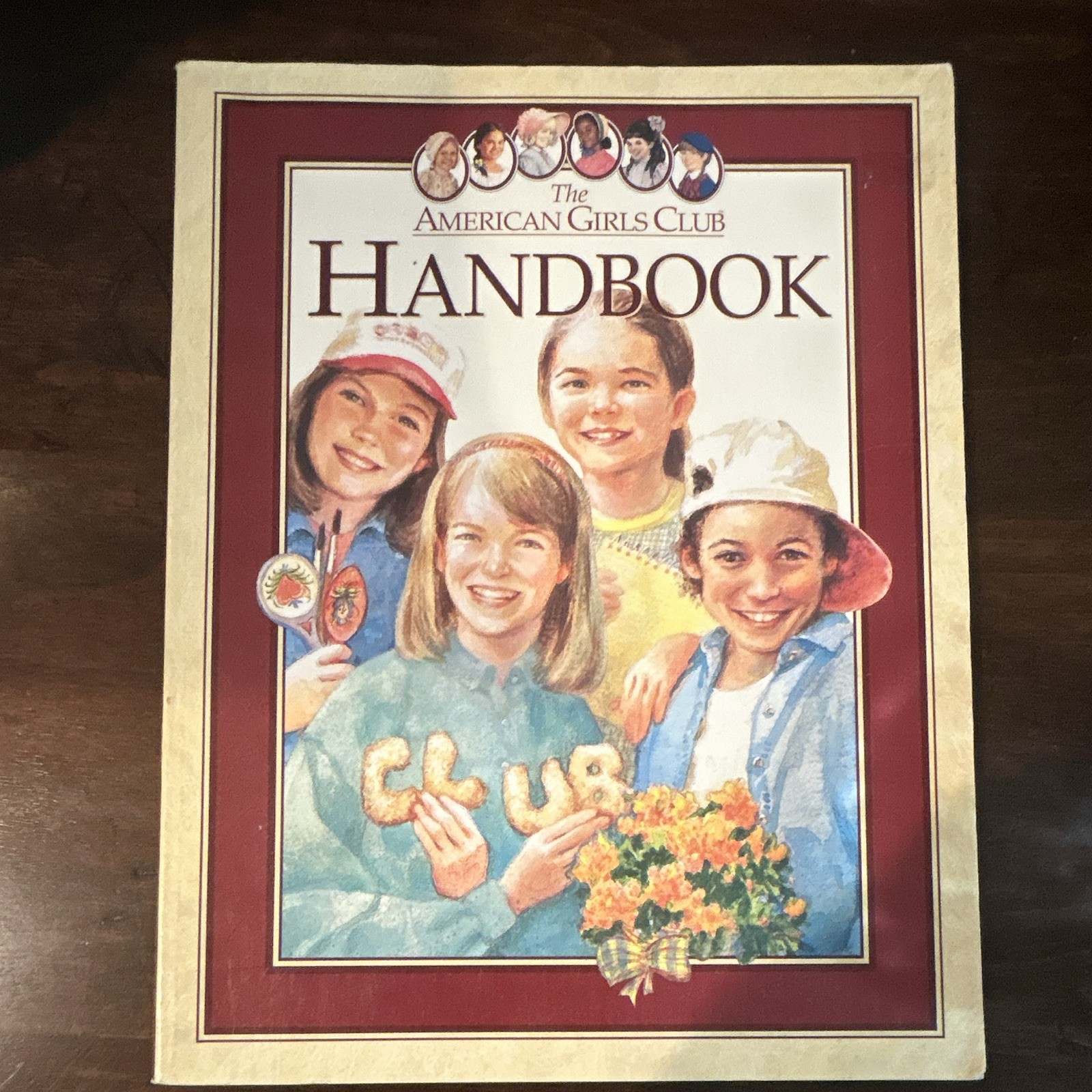Pleasant Company The American Girls Club Handbook PB Illustrated Ages 9-12