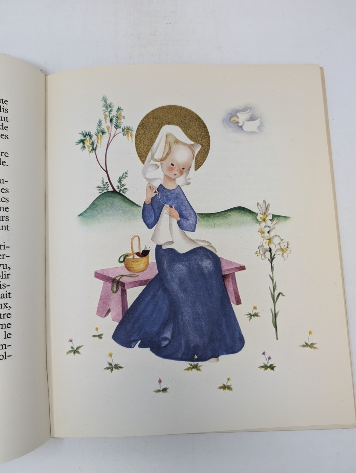 1957 LA MADONE DE LA BLANCHE EPINE by Alice Poulleau – In French – US SHIPS FREE
