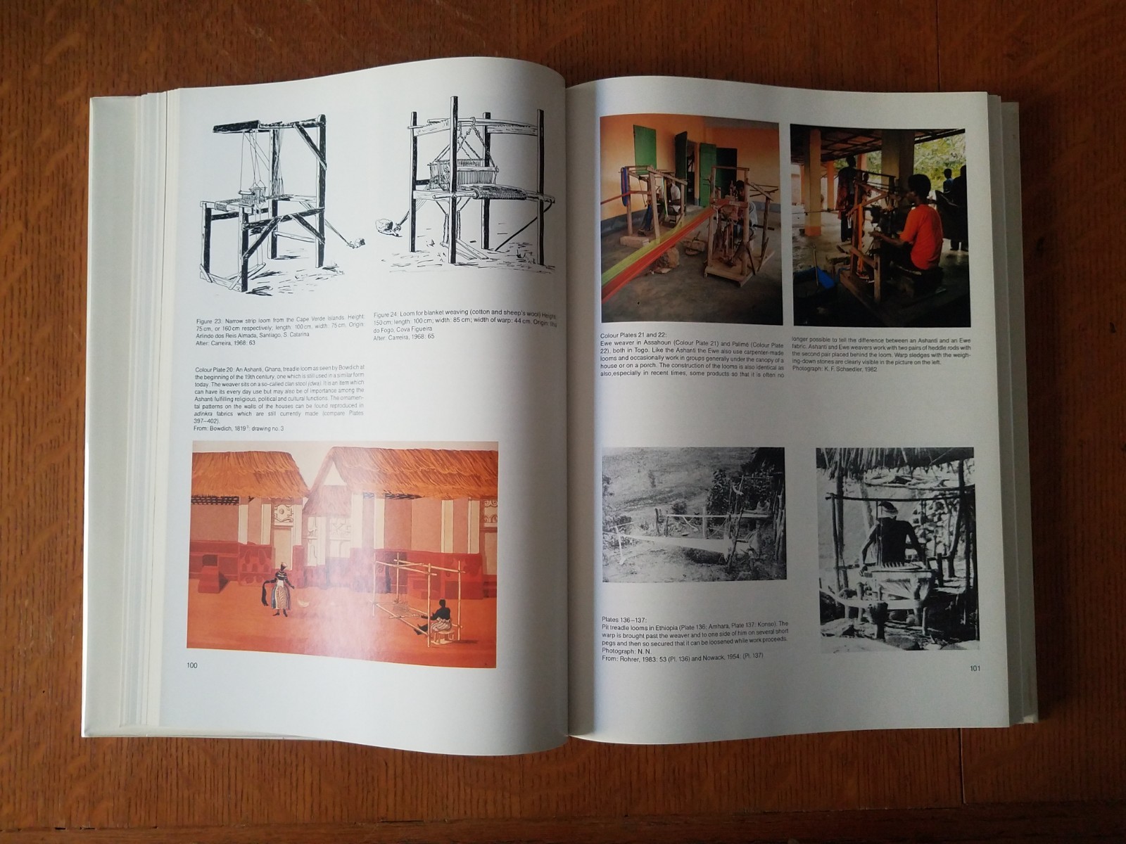 Weaving in Africa: South of the Sahara by Karl-Ferdinand Schaedler textiles NF