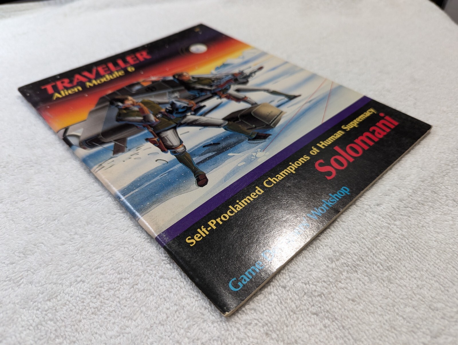 Classic Traveller RPG Alien Module 6 Solomani GDW Marc Miller J Andrew Keith