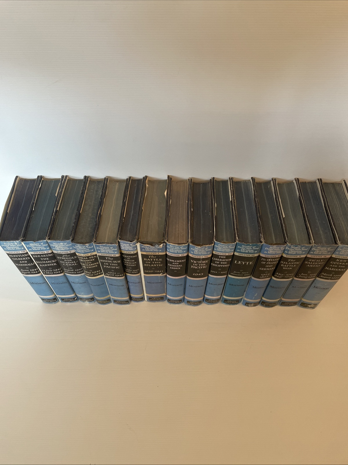 History of United States Naval Operations in World War II Complete Set Morison