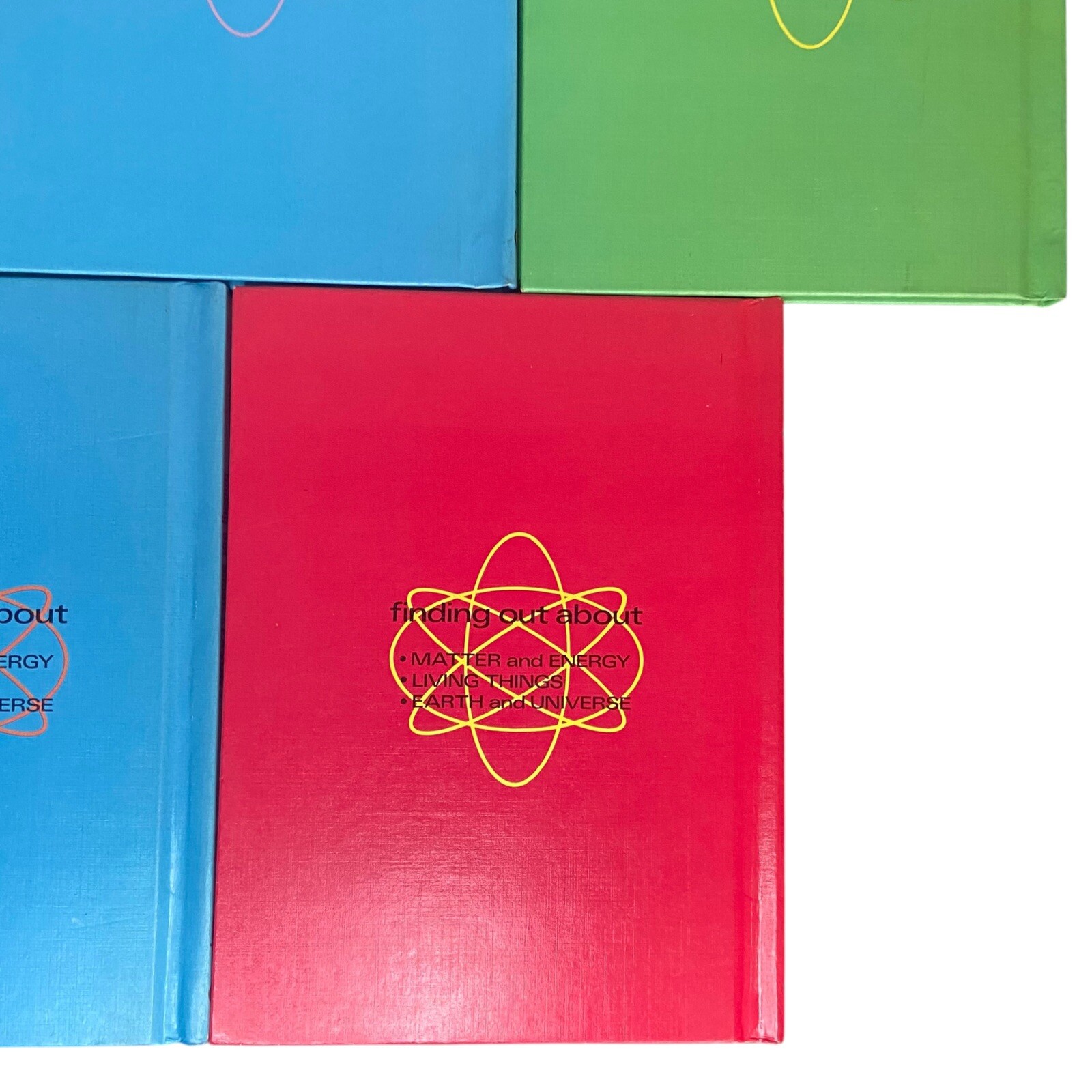 (SET OF 5) VTG 1974 “Finding Out About” By Francis Alder Educational Hardcover