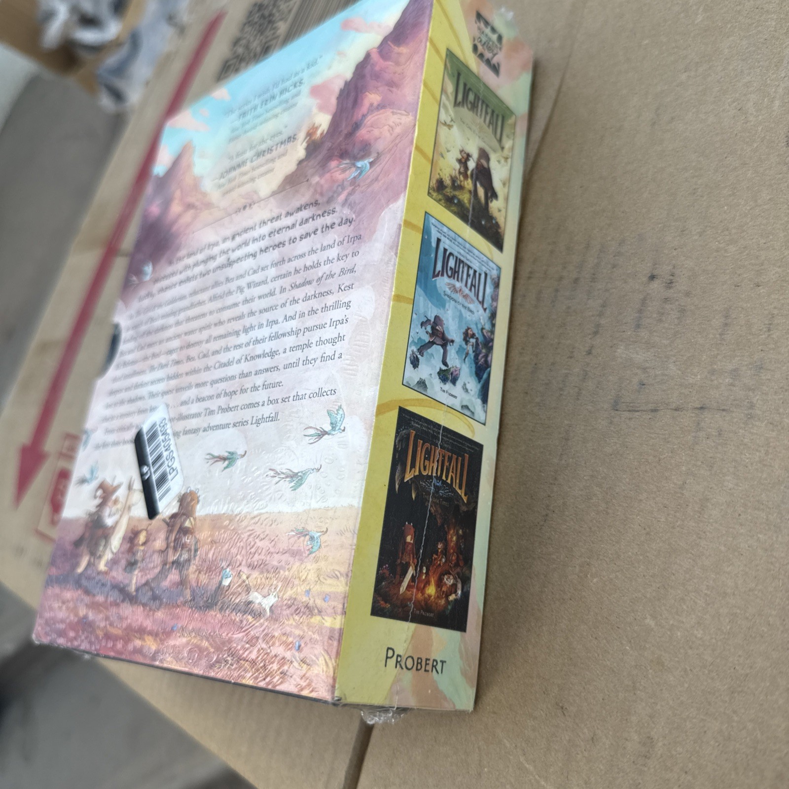 Lightfall 3-Book Box Set by Tim Probert (2024, Quantity Pack) Sealed