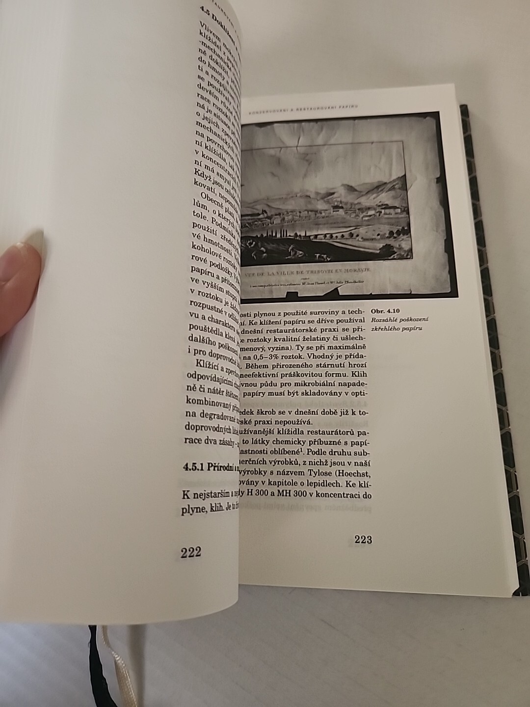 Restoration and conservation of archives and books, Michal Durovic, 2002, Signed