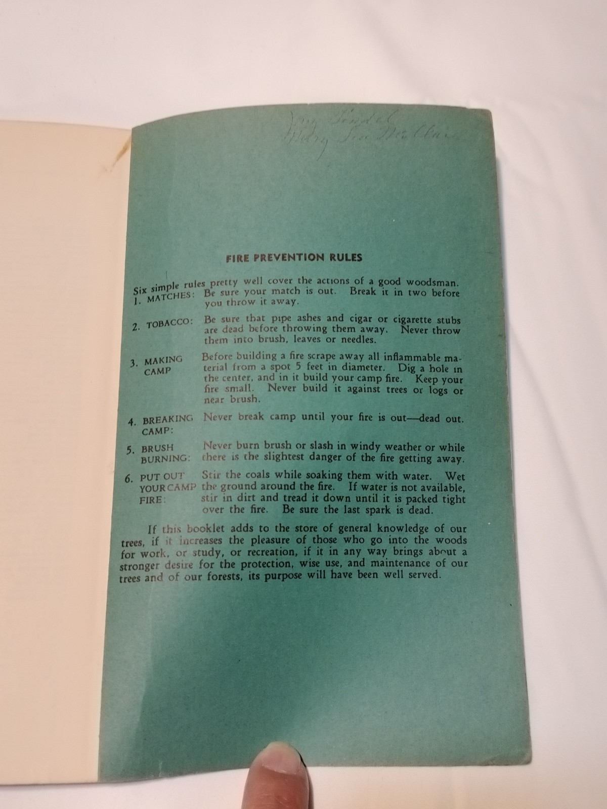 1950 Forest Trees of Oklahoma Guidebook Manual How To Know Them 135 Pages No. 7