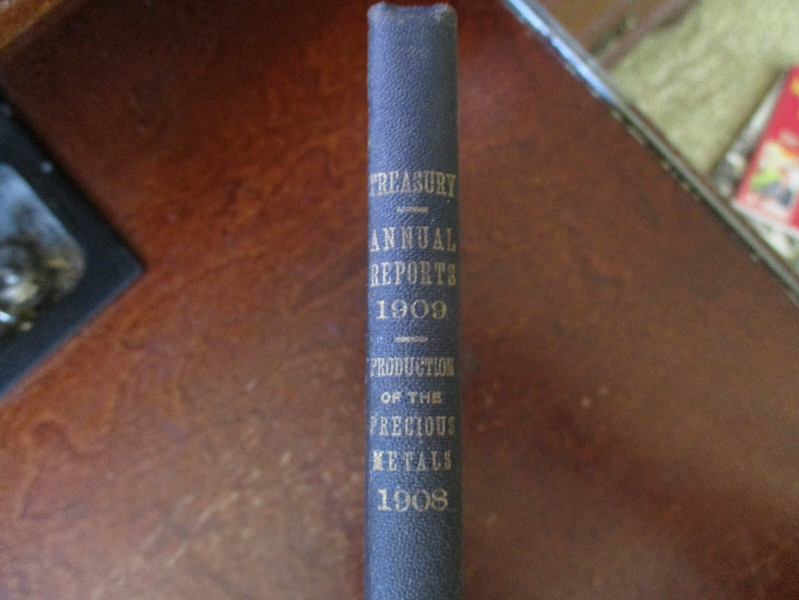 Treasury – Annual Reports – Director of the Mint Vintage 1900 – 1910 Select GA