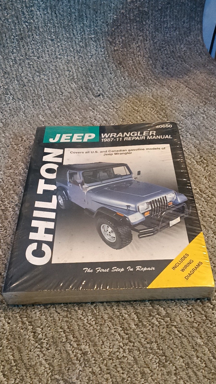 Jeep Wrangler 1987-11 Repair Manual Chilton Automotive Editorial Staff [Sealed]