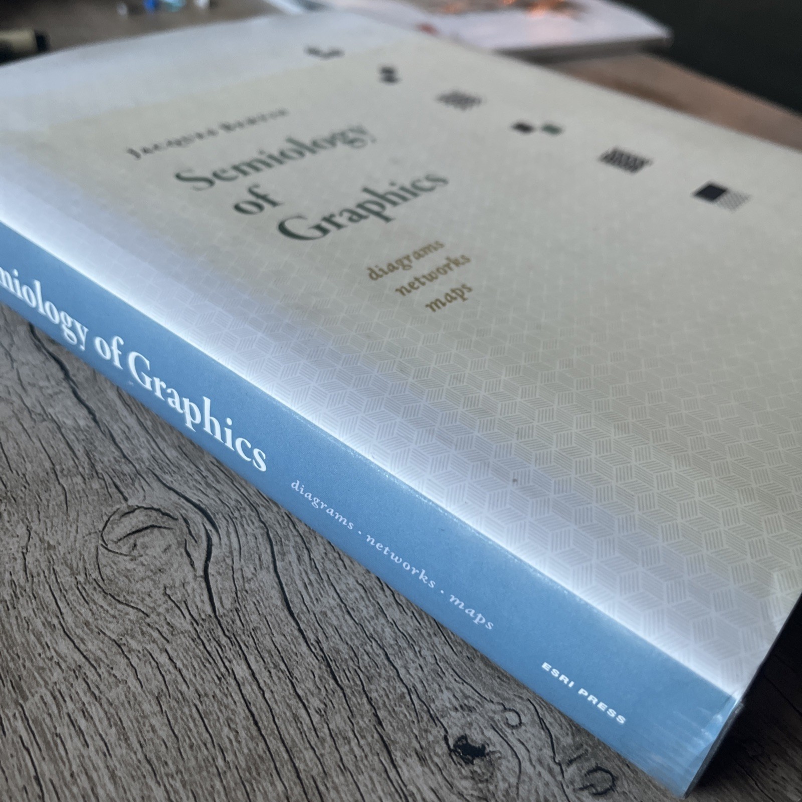 SEMIOLOGY OF GRAPHICS: DIAGRAMS, NETWORKS, MAPS, Jacques Bertin Hardcover ESRI