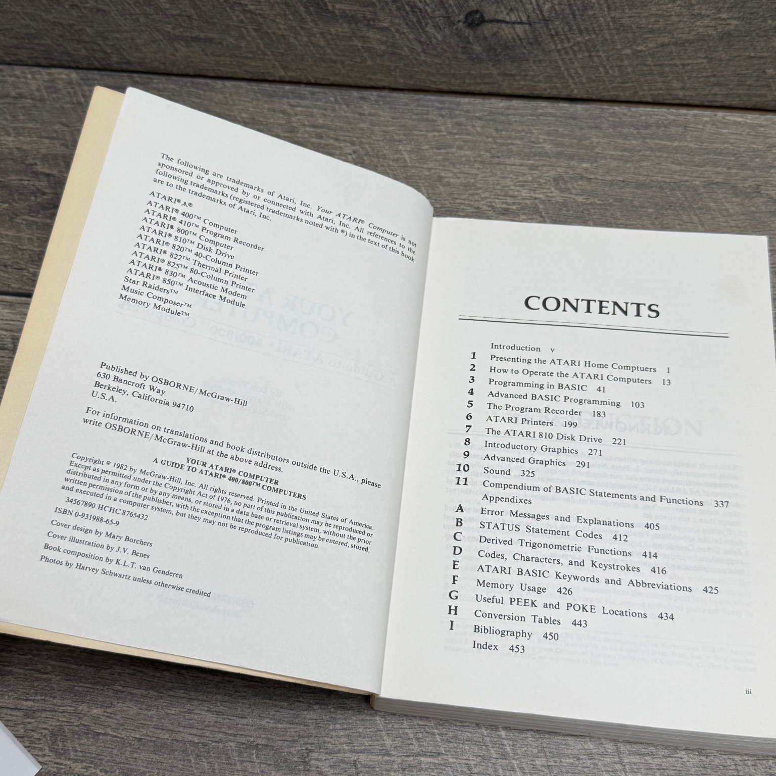 Your ATARI Computer & ATARI BASIC Programming Guides Atari 400/800