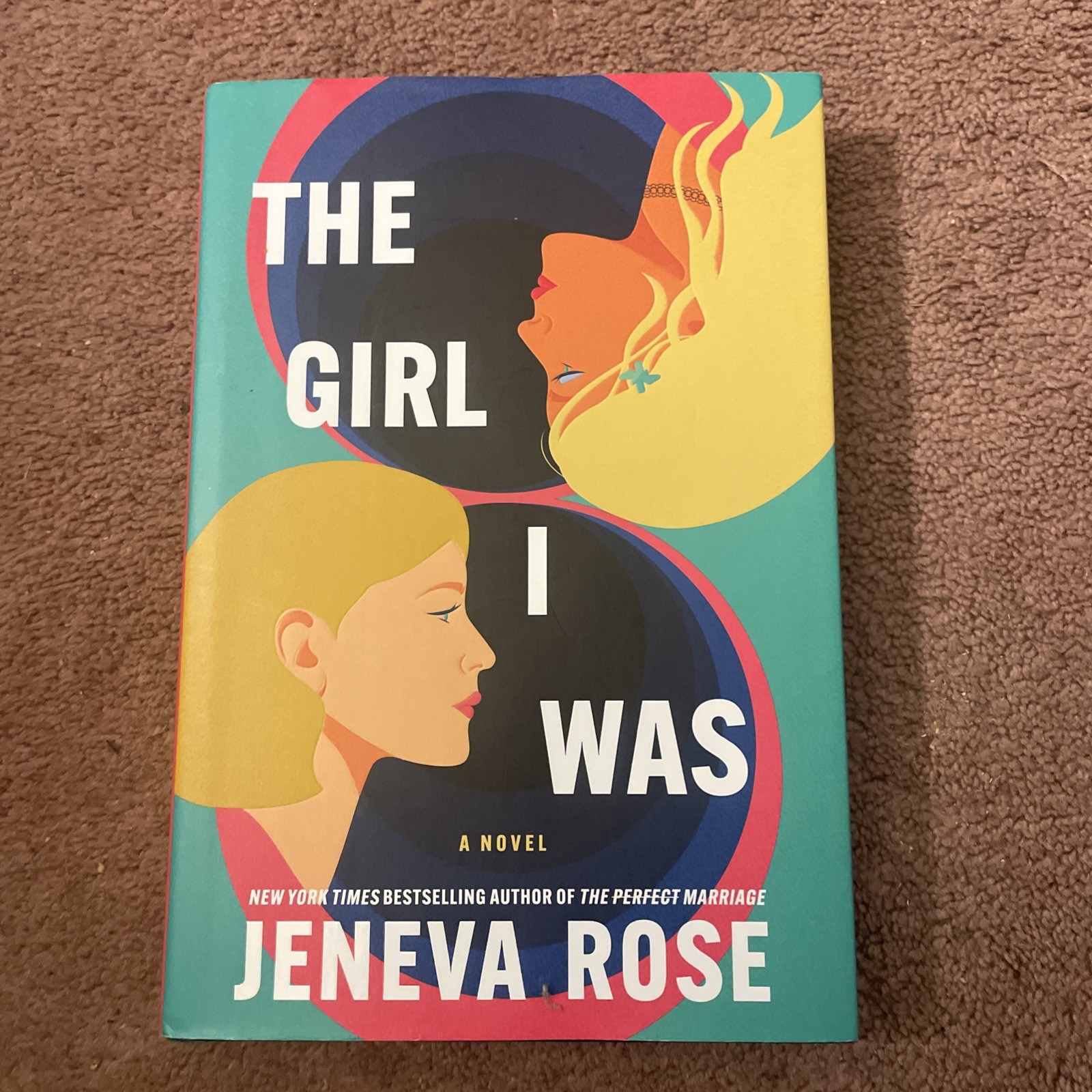 NEW SIGNED – The Girl I Was by Jeneva Rose HC/DJ Book 1st Edition