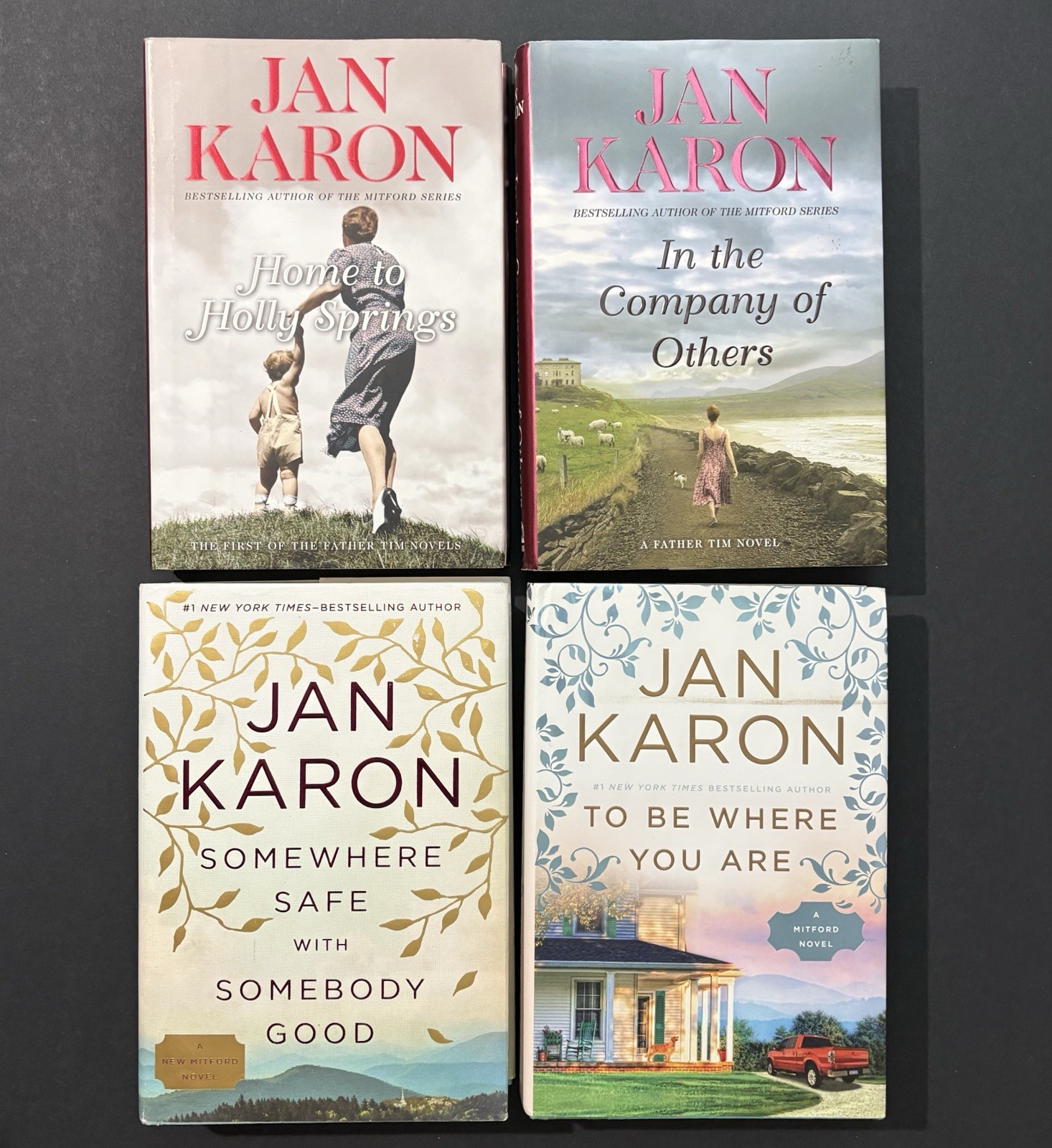Lot of 18 Mitford Years Jan Karon Complete Set 1-14 + 4 Bonus Books PB & HC
