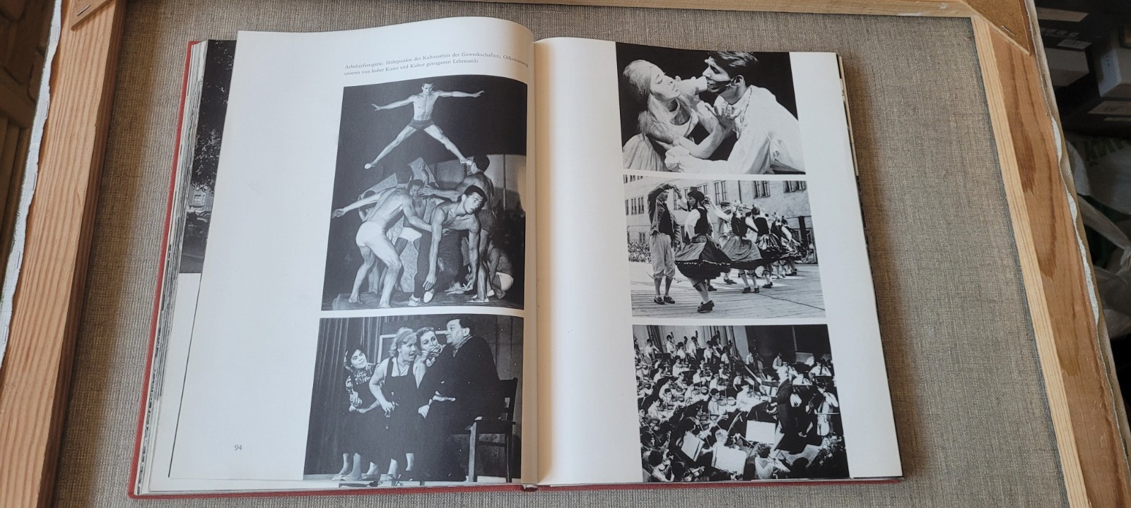 GDR DDR Vintage Rare German Photo Album book 1965