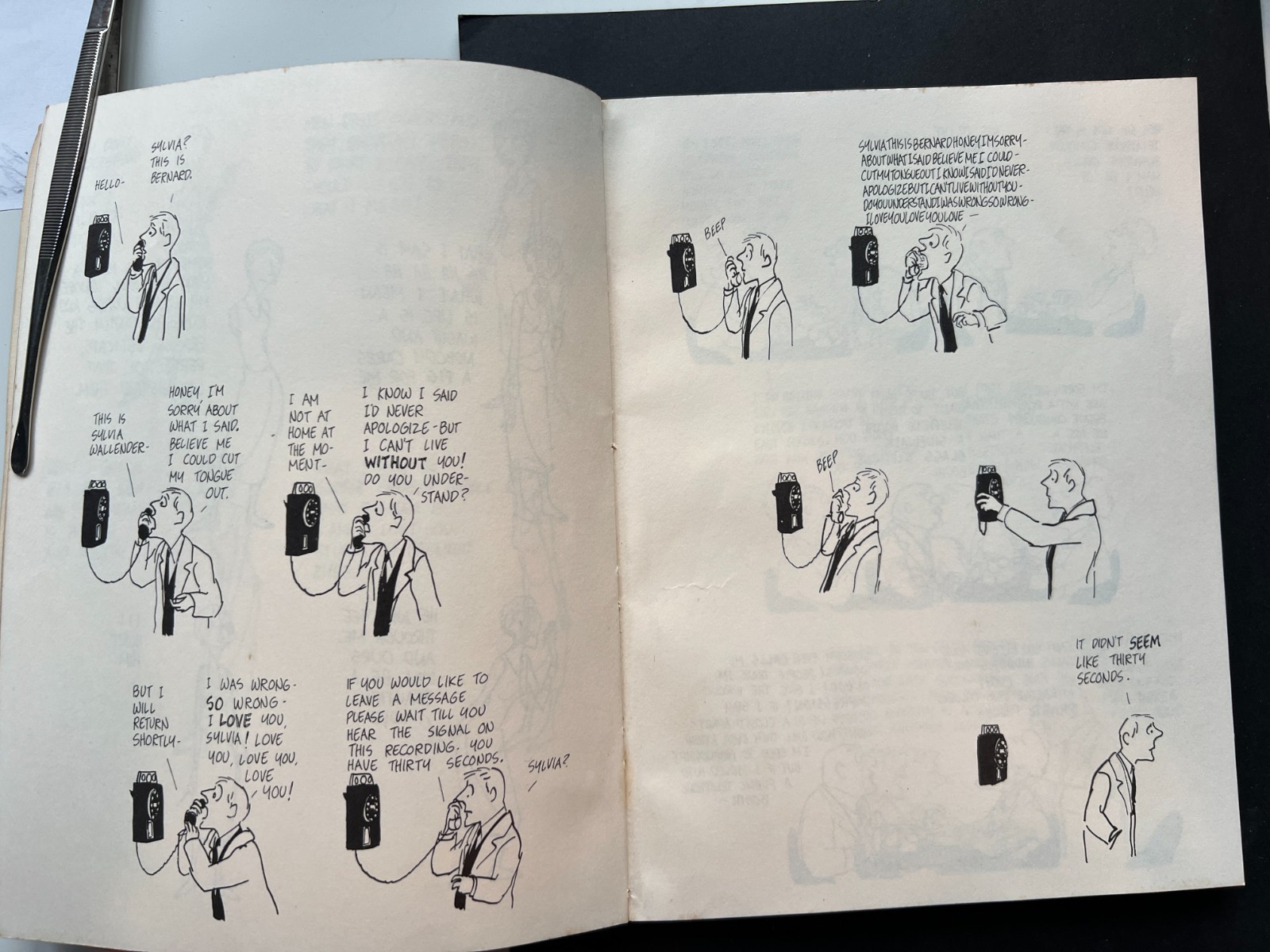 Hold Me! – Jules Feiffer, First Edition 1962 Random House Village Voice Cartoons
