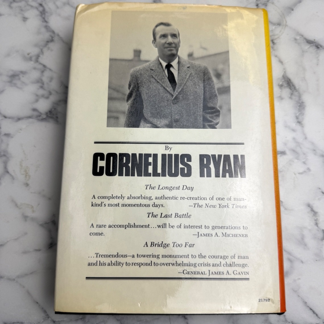 A Bridge Too Far Cornelius Ryan Hardcover WWII 1974 Simon & Schuster