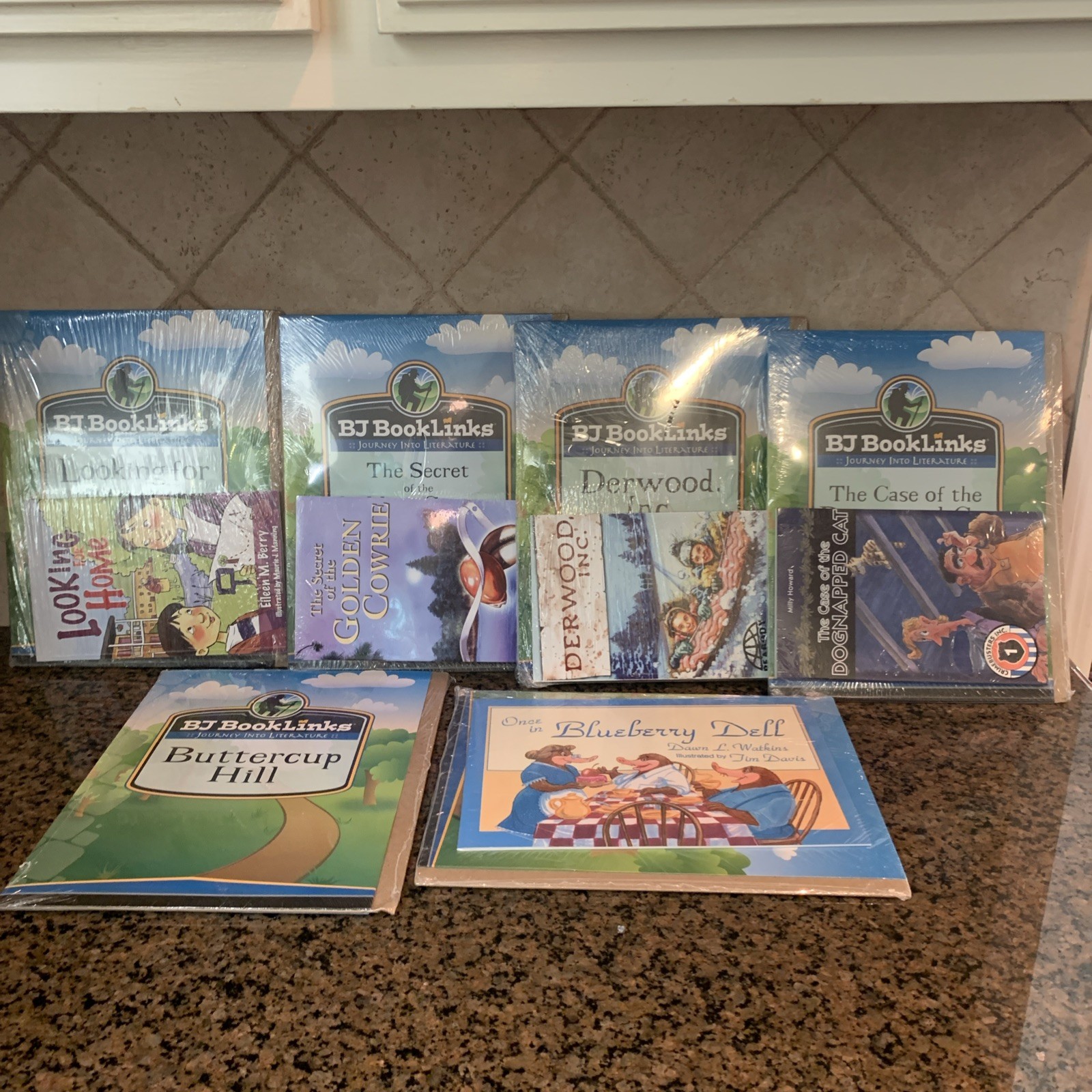 BJU BookLinks Looking For Home Golden Cowrie Derwood Inc Dog napped Cat 6 Total