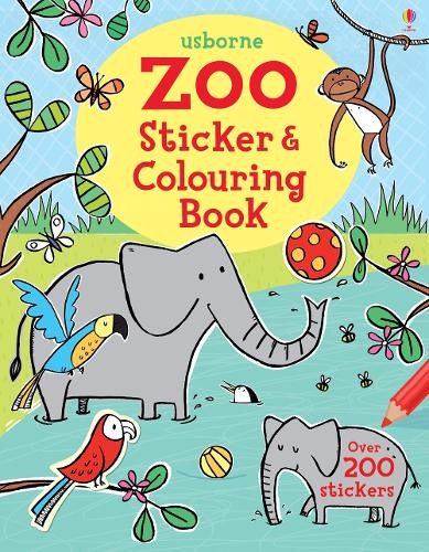Jessica Greenwell Zoo Sticker and Colouring Book (Paperback) (UK IMPORT)