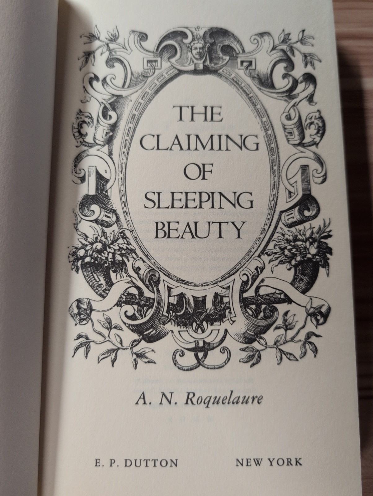 1983 1st PB Ed. “The Claiming of Sleeping Beauty” A.N. Roquelaure aka Anne Rice