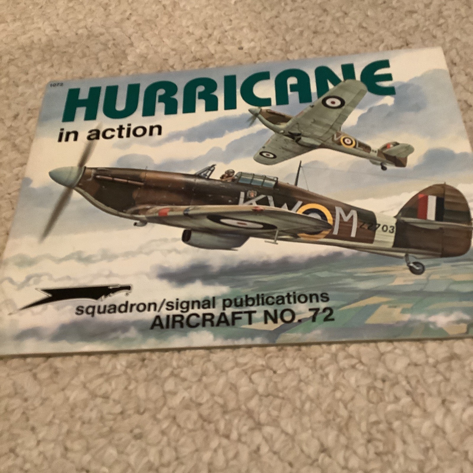 Hurricane in Action #72 by Jerry Scutts- Squadron Signal Publications