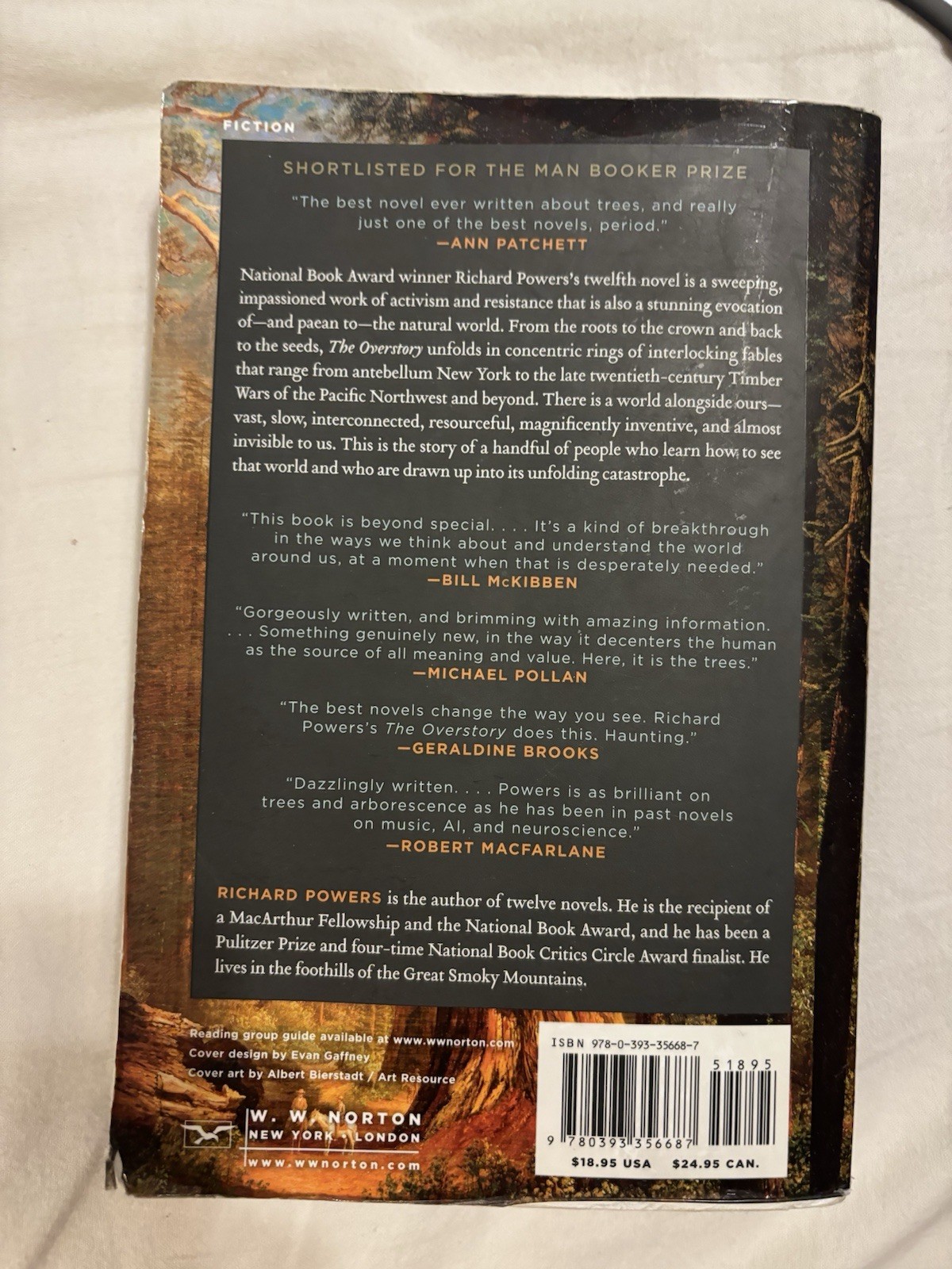 Overstory : A Novel by Richard Powers (2019, Trade Paperback) – Good