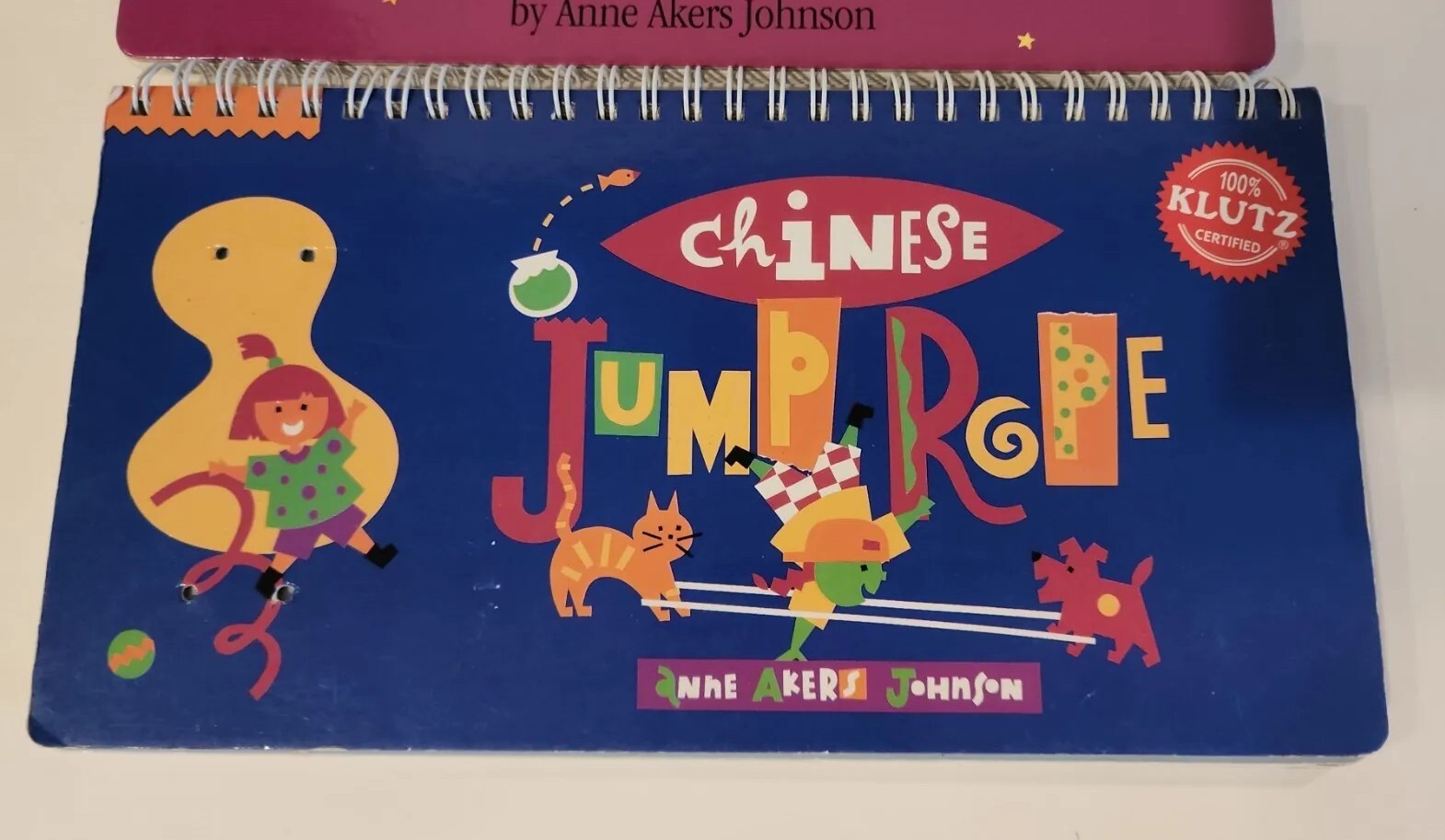 Klutz Cat’s Cradle by Anne Akers Johnson (1993 Hardcover) & Chinese jumpropebook