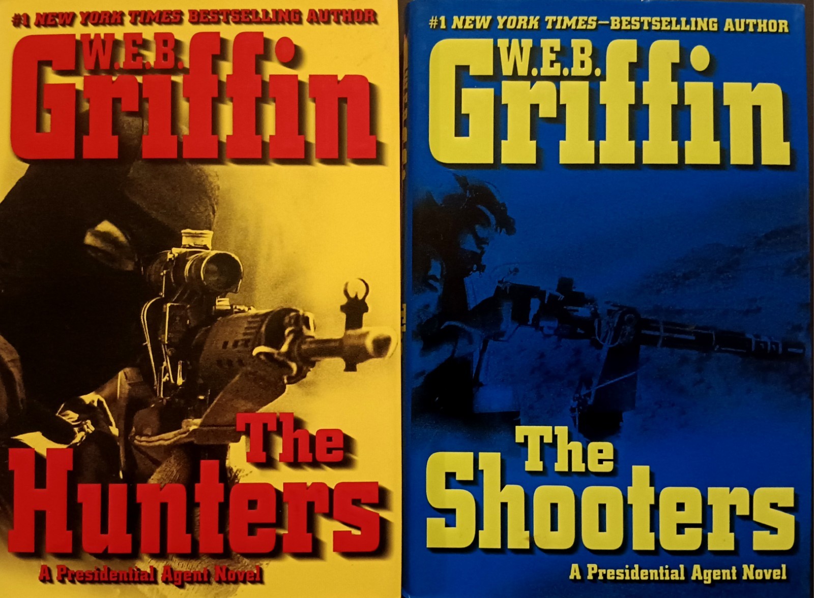 PRESIDENTIAL AGENT Series by W.E.B. Griffin Plus DIRECT ACTION and ROGUE ASSET