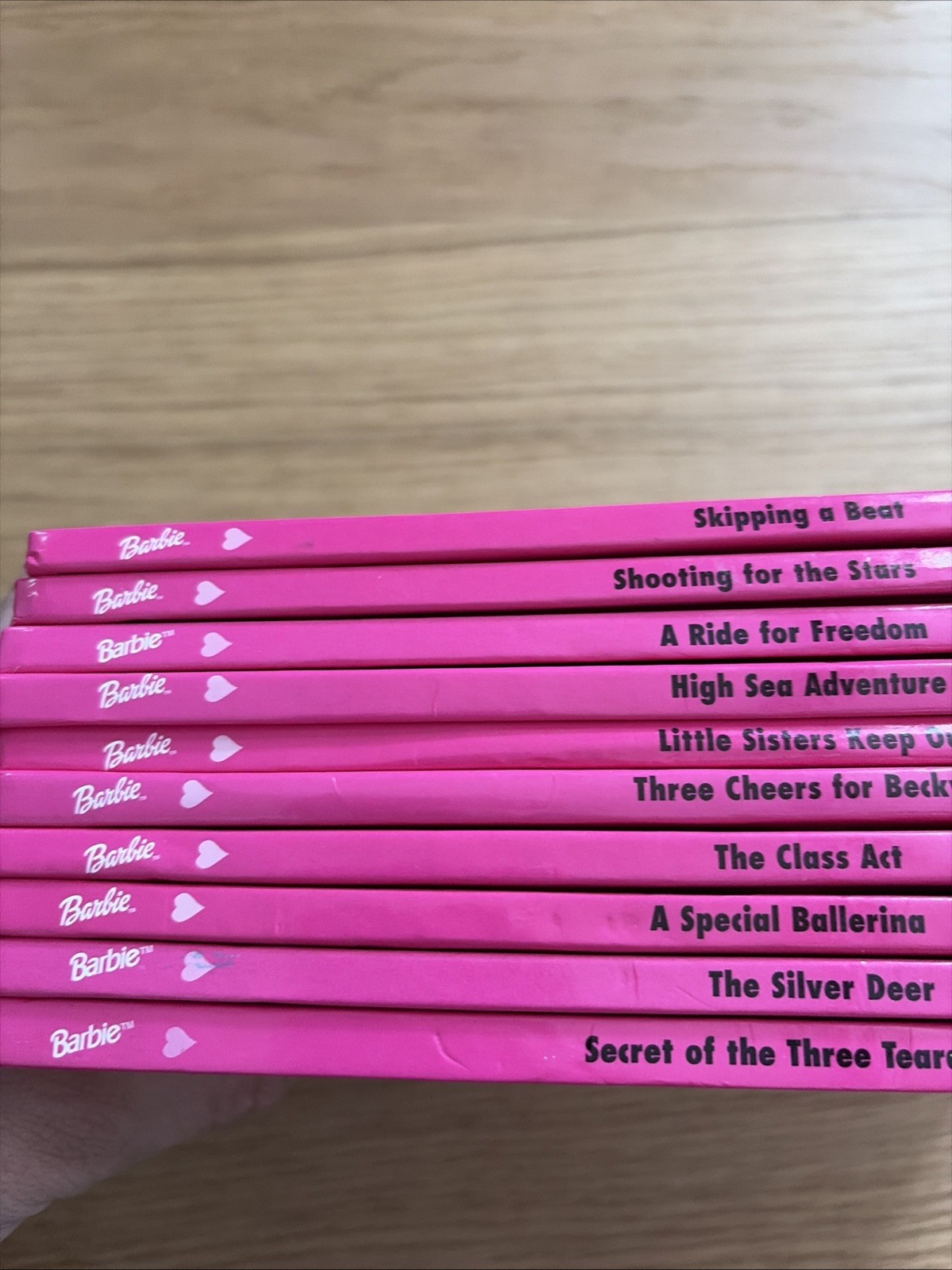 Barbie & Friends Barbie Core Grolier Books Club 1990’s Hardcover Book Lot Of 10