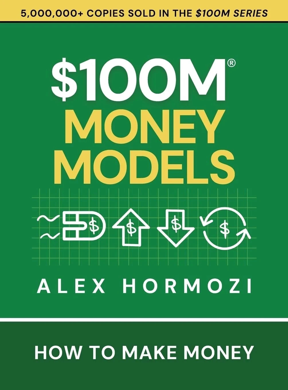 $100M Money Models Alex Hormozi Hardcover NEW – How To Make Money