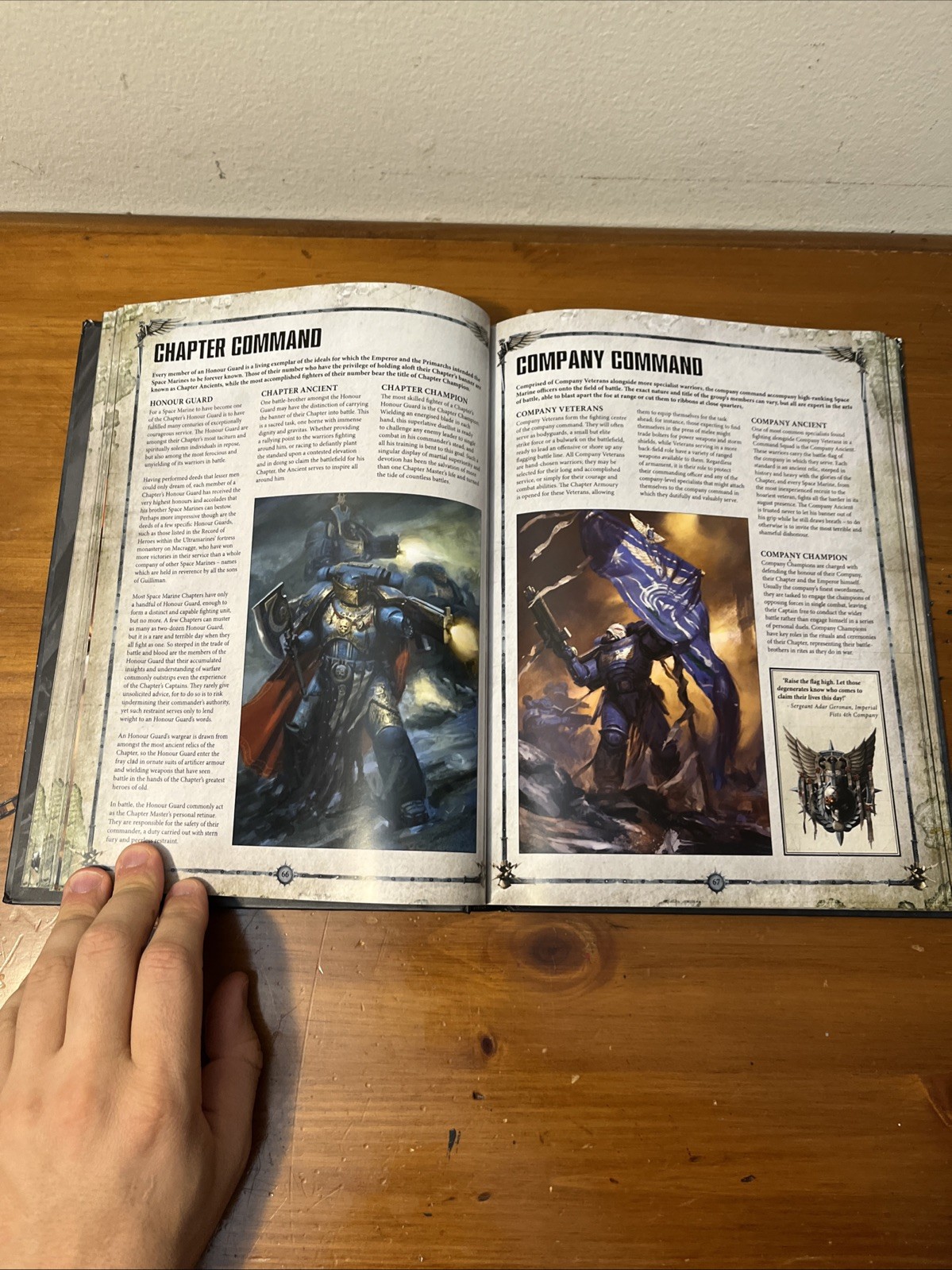 Warhammer 40k Codex Adeptus Astartes Space Marines – Hardcover – VERY GOOD 2017