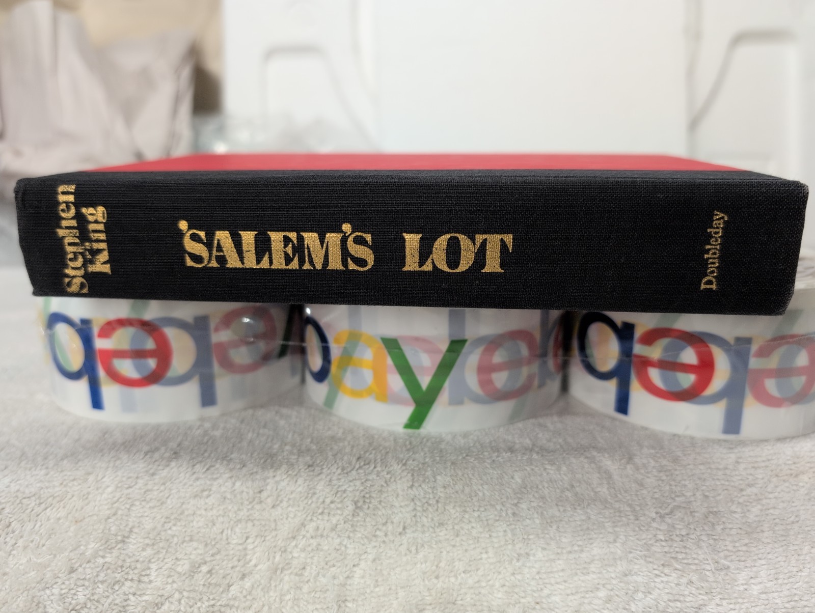 RARE 1st Edition SALEM’S LOT Stephen King (1975) Later Printing $19.95 + Mylar!!