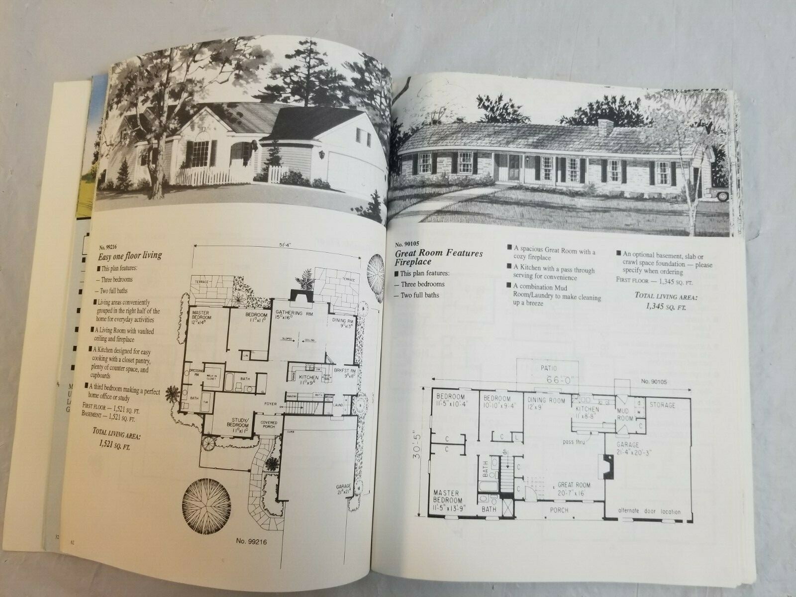 1994 Affordable to Build HOME PLANS Paperback Book by The Garlinghouse Company