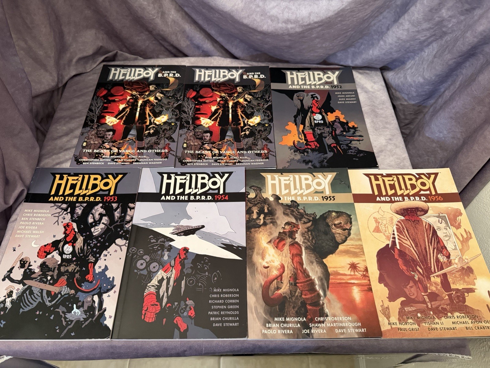 Hellboy BPRD Lot TPB Mike Mignola Graphic Novel Collection