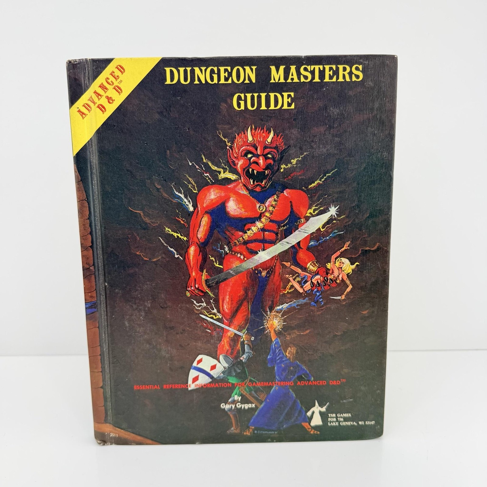 Dungeon Masters Guide Gary Gygax 1979 TSR Games Hardcover Black AD&D Vintage