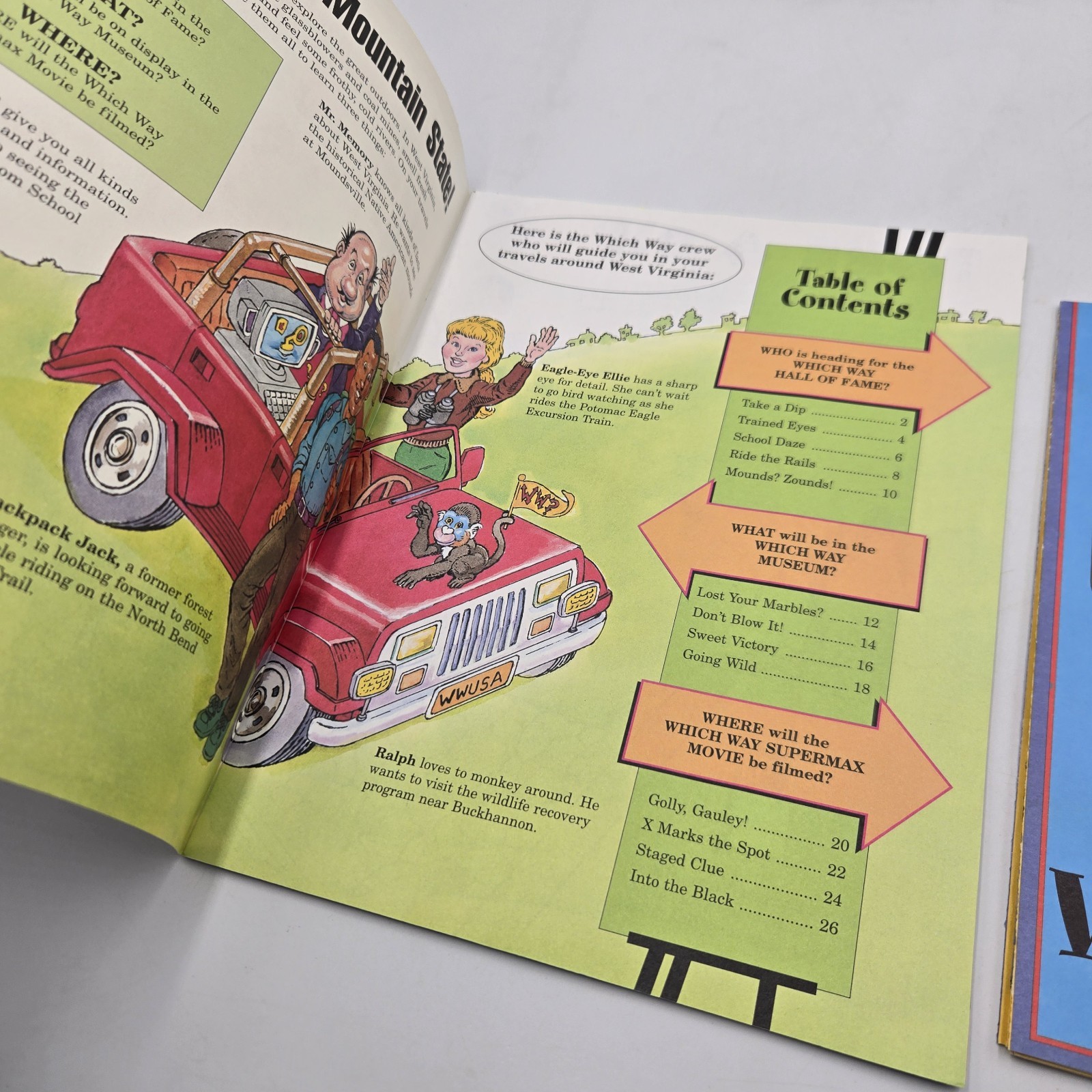 Highlights Which Way USA West Virginia Puzzle Book Fun Educational Activity