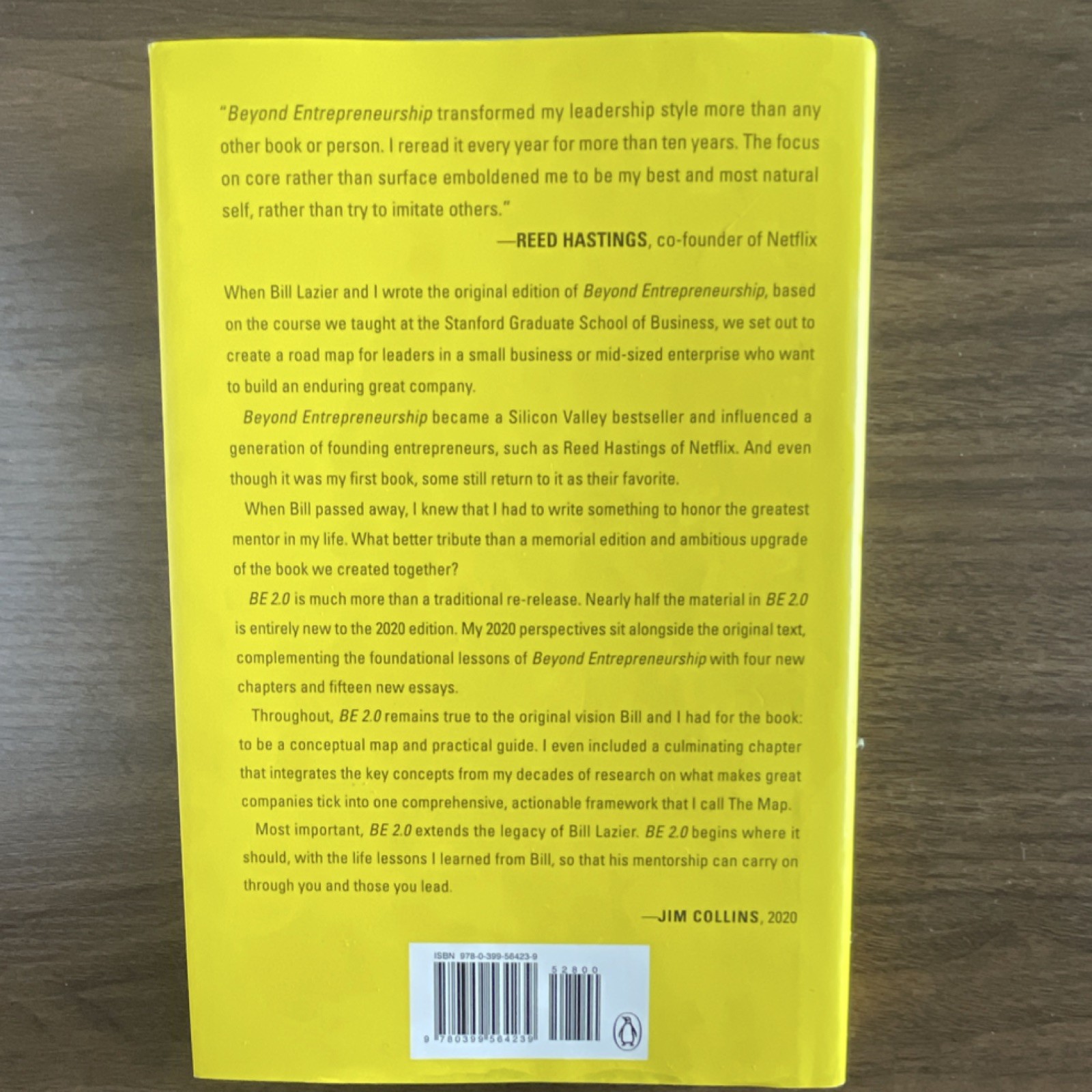 BE 2.0 by Jim Collins & Bill Lazier Hardcover Beyond Entrepreneurship Business