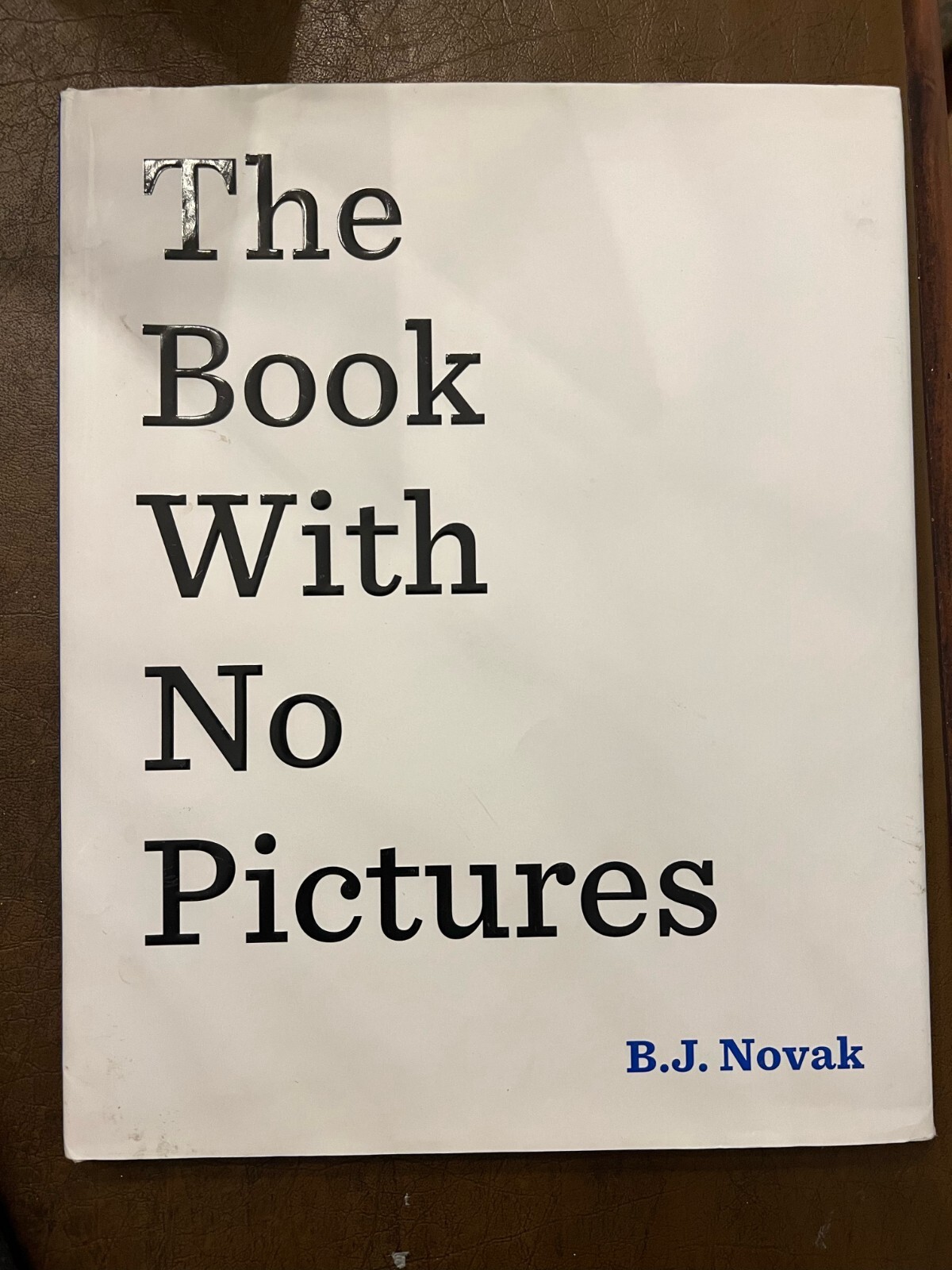 Book with No Pictures by Not Available (2014, Hardcover)