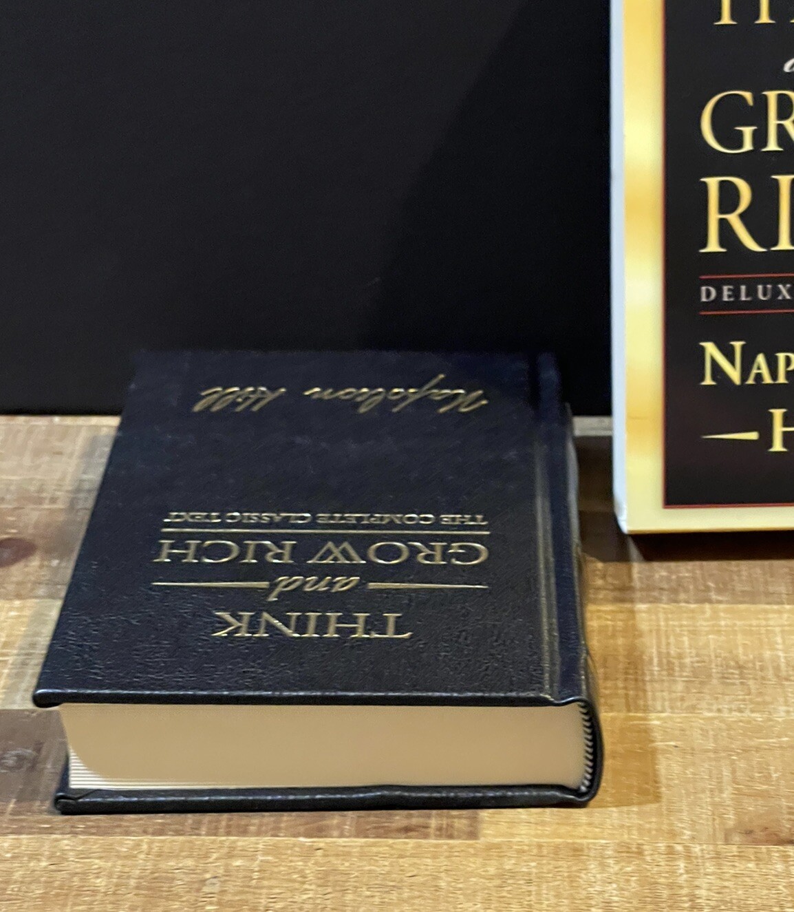 Think And Grow Rich by Napoleon Hill Vegan Leather Bound Deluxe Edition