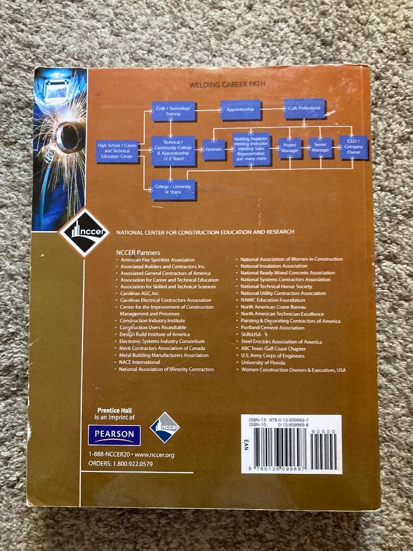 Welding 1: NCCER CONTREN Learning Series Annotated Instructors Guide 4th Edition
