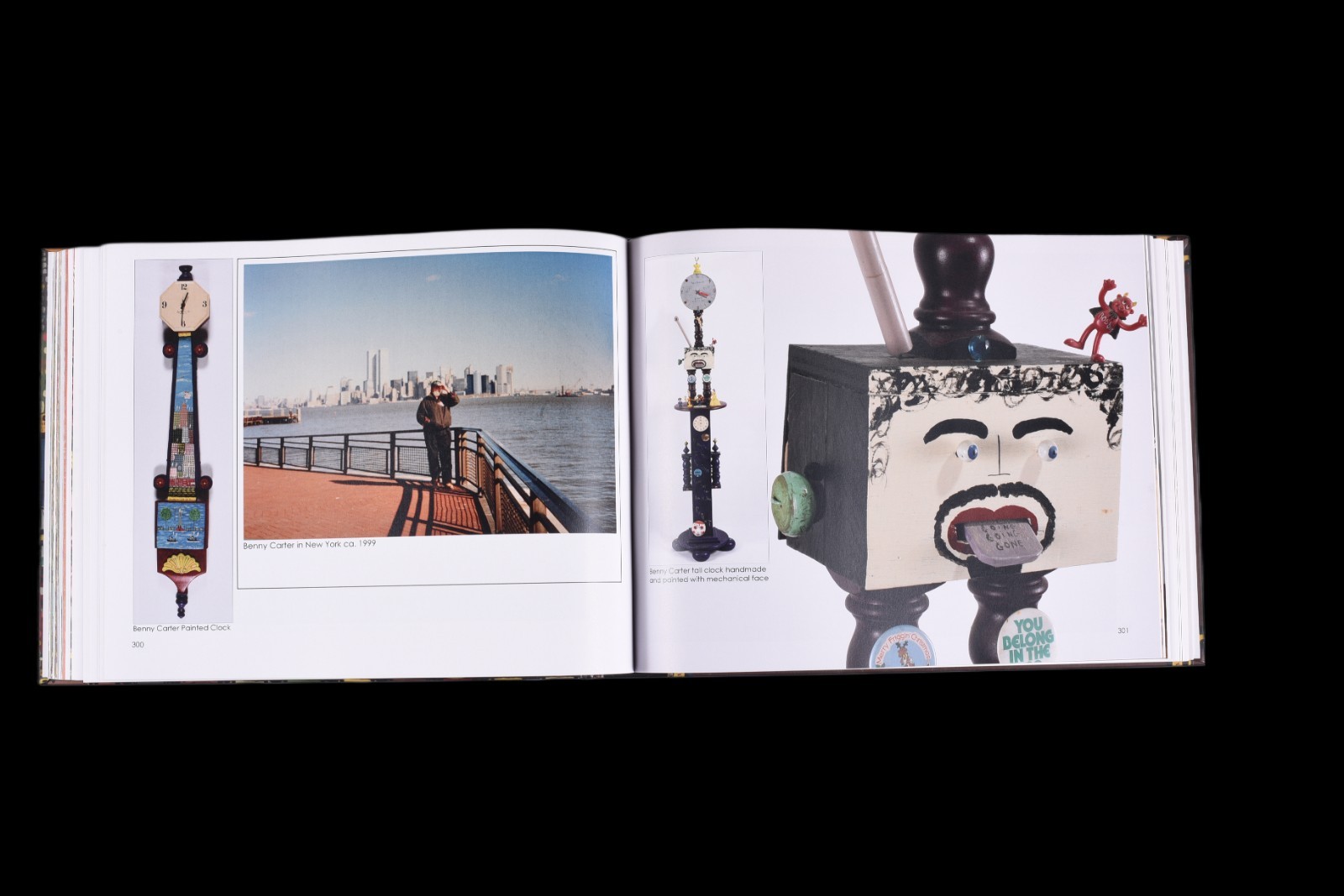Little New York: Folk Paintings by Benny Carter Hardcover Art Reference Book
